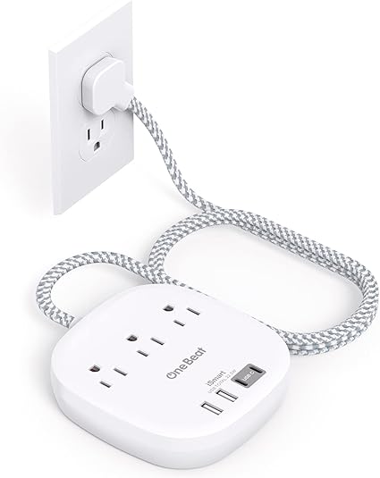 Flat Plug Power Strip
