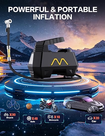 Tire Inflator Portable Air Compressor