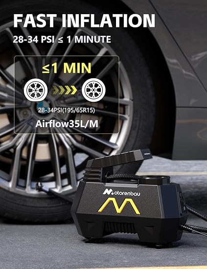 Tire Inflator Portable Air Compressor