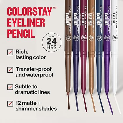 Revlon Color Stay Pencil Waterproof Eyeliner